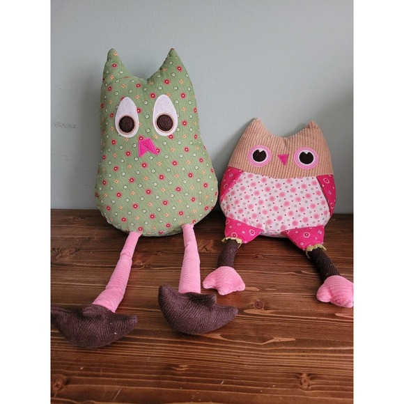 Pottery Barn Bedding Pottery Barn Kids Hayley Brooke Owls Plush Lot